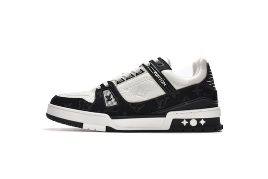 Louis Vuitton Trainer Branco e Preto