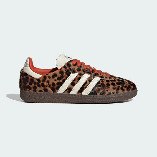 Adidas Samba OG Preloved Red Leopard