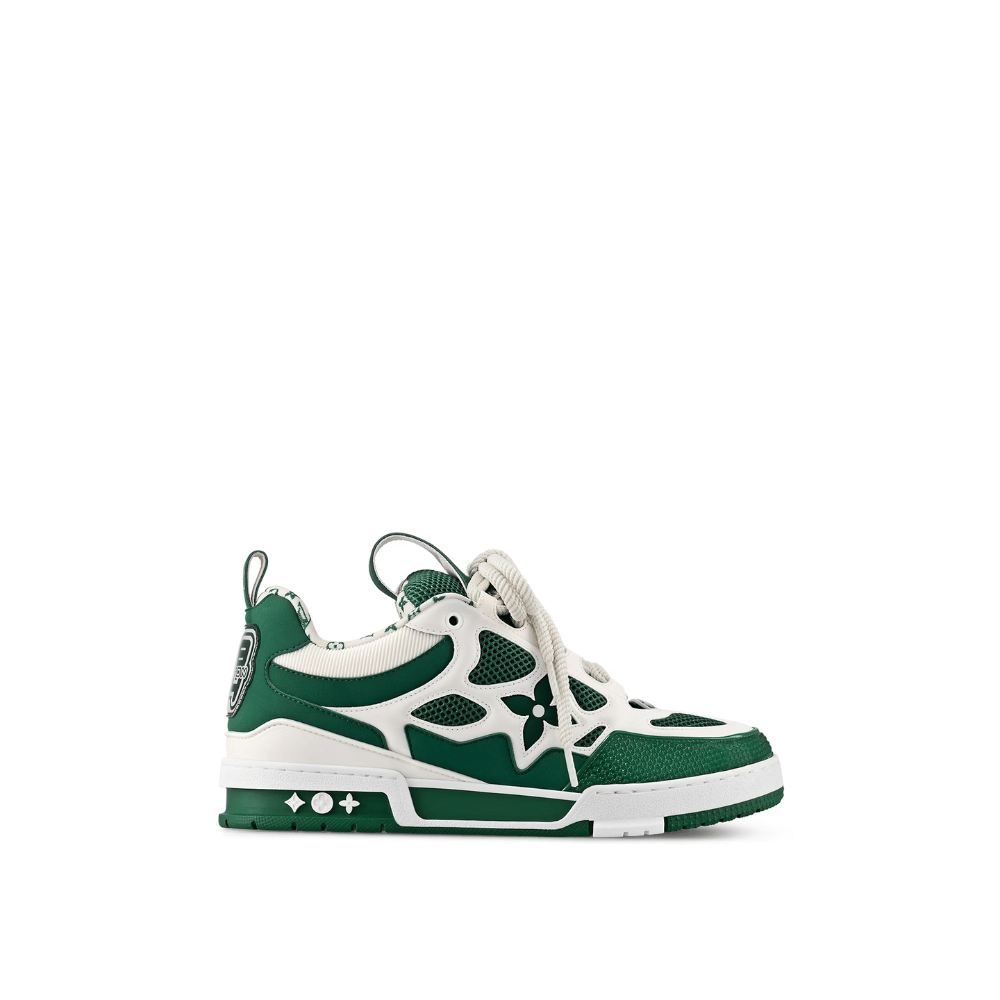 Louis Vuitton Skate Verde e Branco