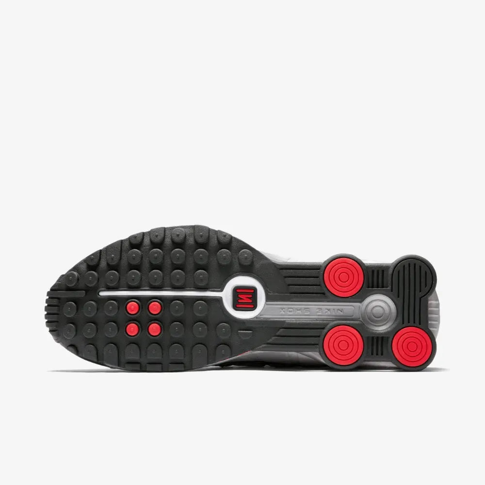 Nike Shox R4 Black Metallic Silver