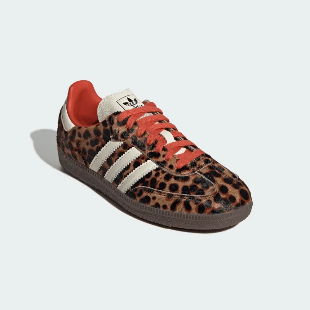 Adidas Samba OG Preloved Red Leopard