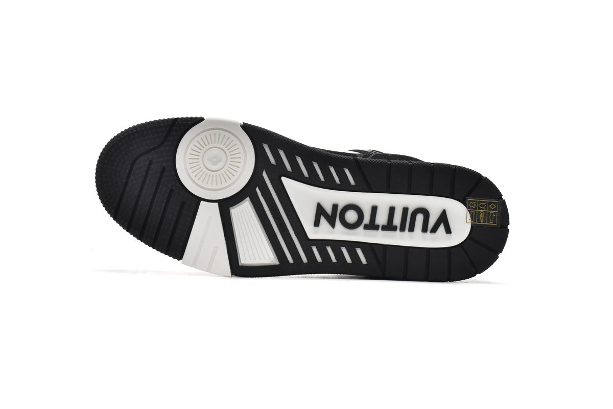 Louis Vuitton Trainer Branco e Preto