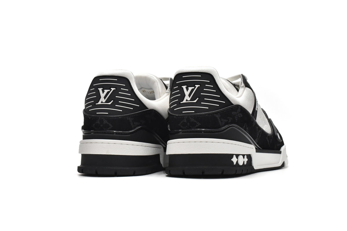 Louis Vuitton Trainer Branco e Preto