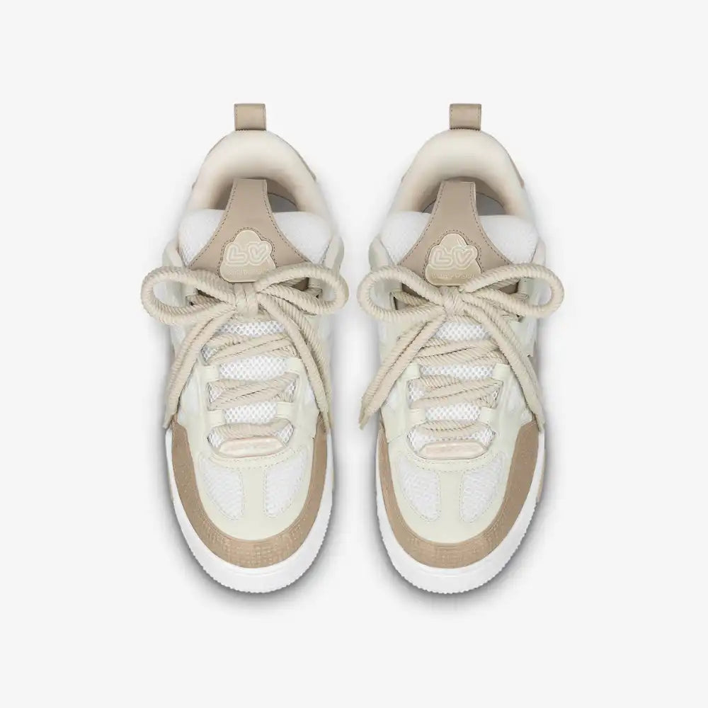 Louis Vuitton Skate Bege e Branco