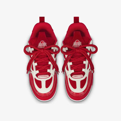 Louis Vuitton Skate Vermelho e Branco