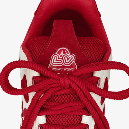 Louis Vuitton Skate Vermelho e Branco