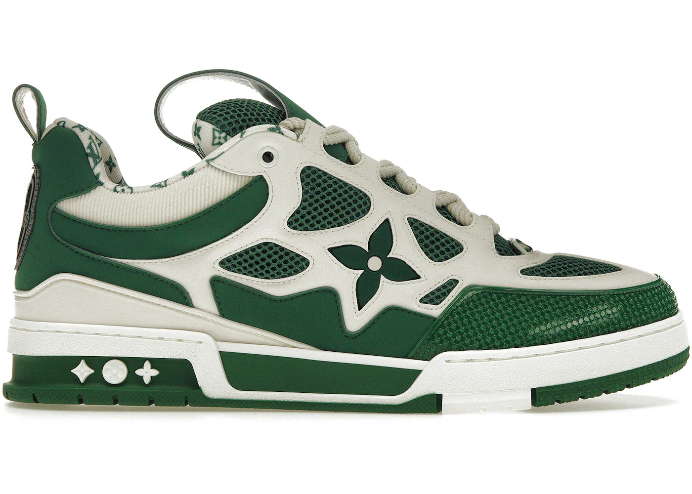 Louis Vuitton Skate Verde e Branco
