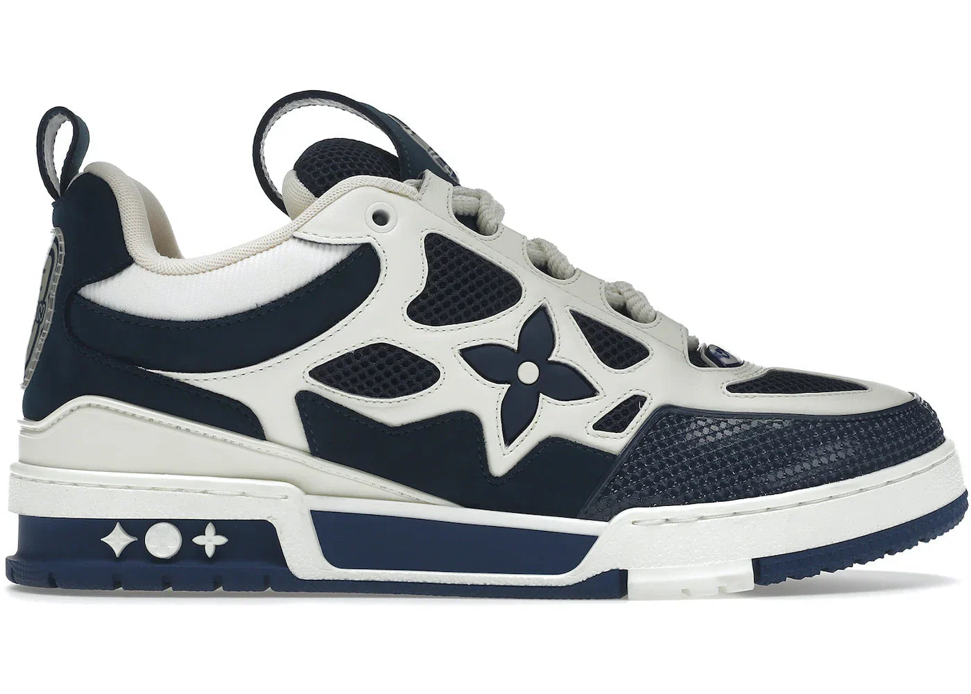 Louis Vuitton Skate Azul e Branco