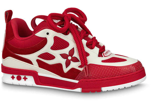 Louis Vuitton Skate Vermelho e Branco
