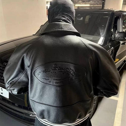 Jaqueta Corteiz Leather