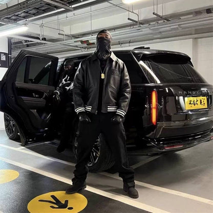 Jaqueta Corteiz Leather