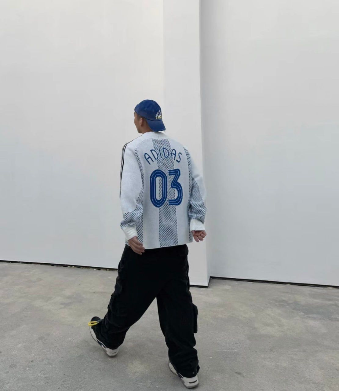 CAMISETA ADIDAS BLUE