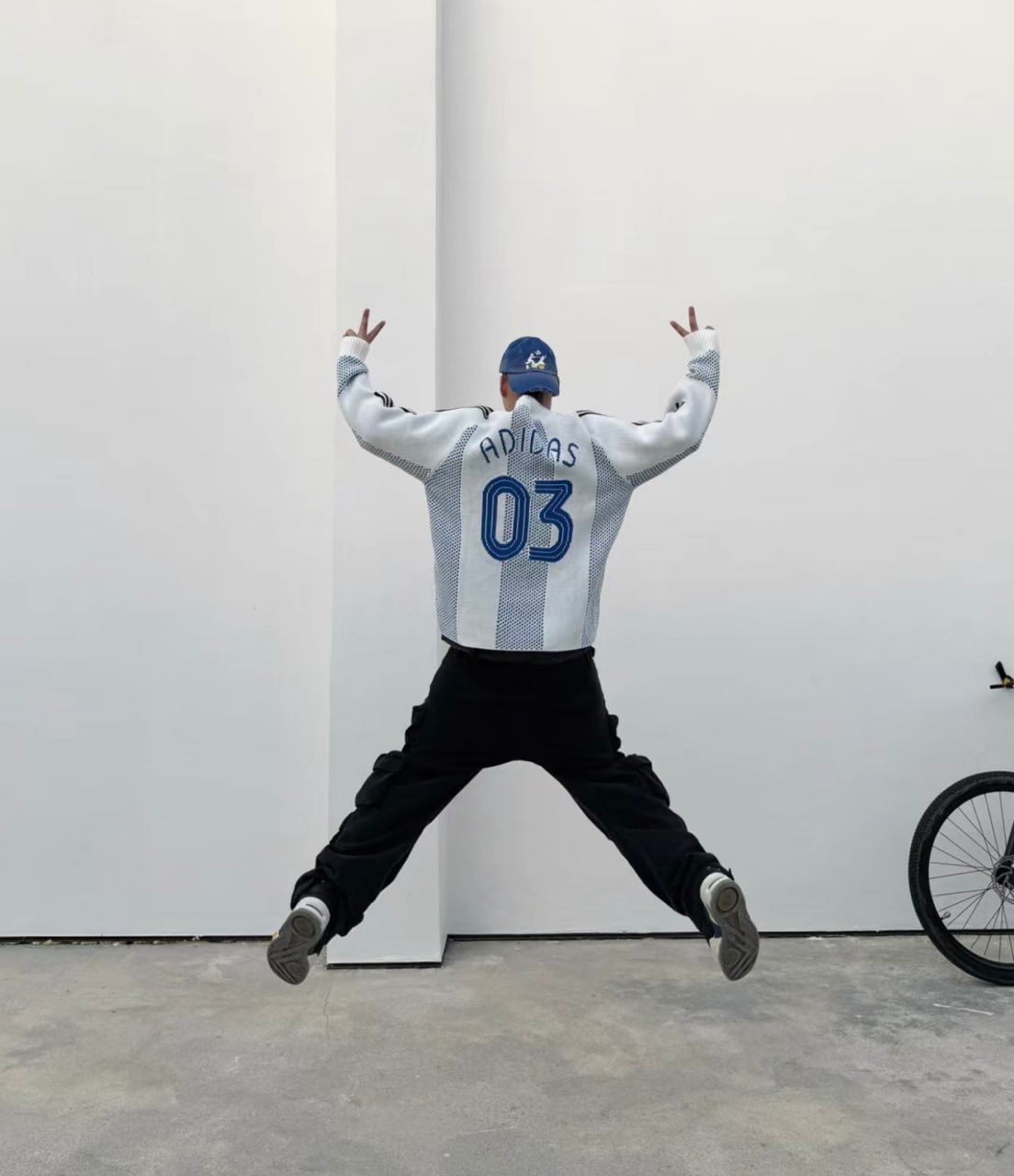 CAMISETA ADIDAS BLUE