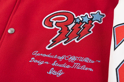 Jaqueta Off-White Scorpio Lea Varsity