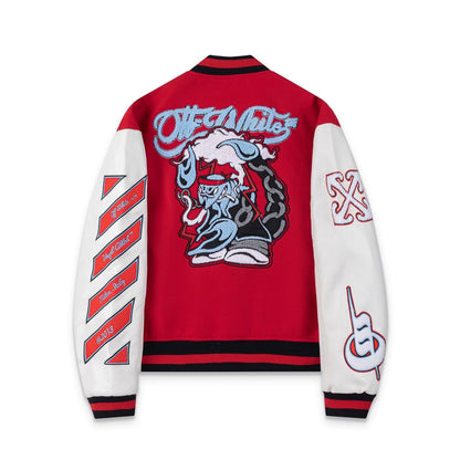 Jaqueta Off-White Scorpio Lea Varsity