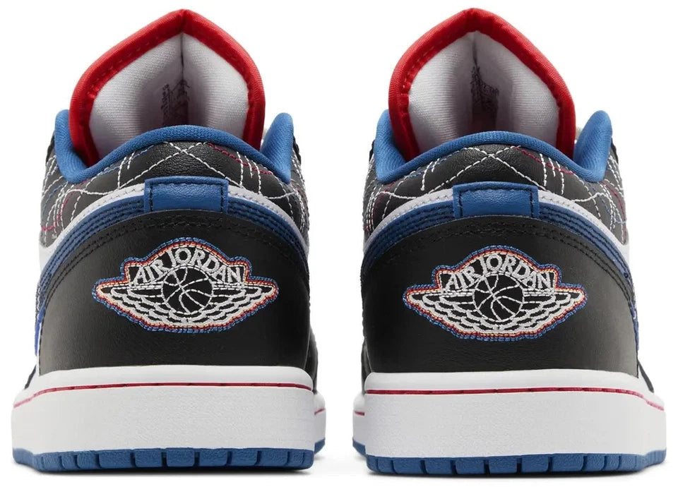 Jordan 1 Low SE Industrial Blue Sashiko